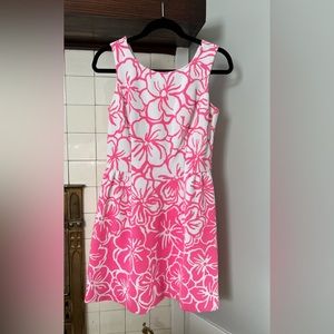 Lilly Pulitzer Bella Dress-pink strike a pose
